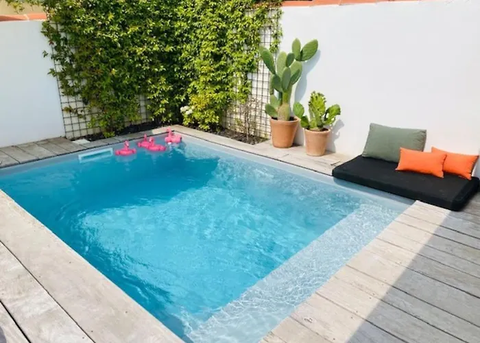 Maison 4 Cote Des Basques Avec Piscine Villa *