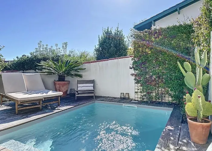 Maison 4 Cote Des Basques Avec Piscine *