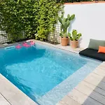 Maison 4 Cote Des Basques Avec Piscine فيلة *