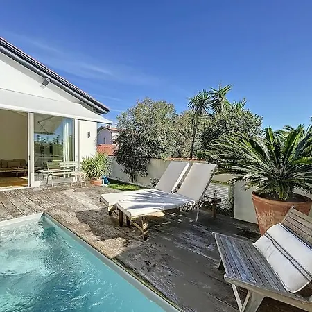 Maison 4 Cote Des Basques Avec Piscine * 比亚里茨