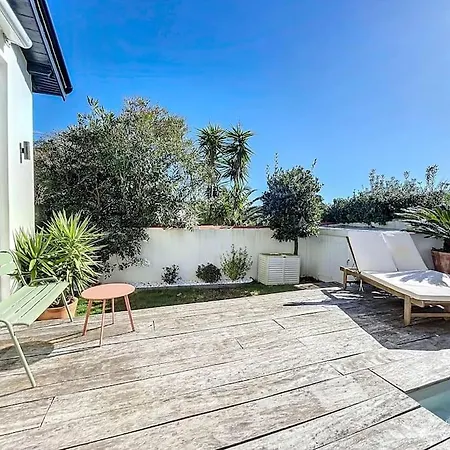 别墅 Maison 4 Cote Des Basques Avec Piscine